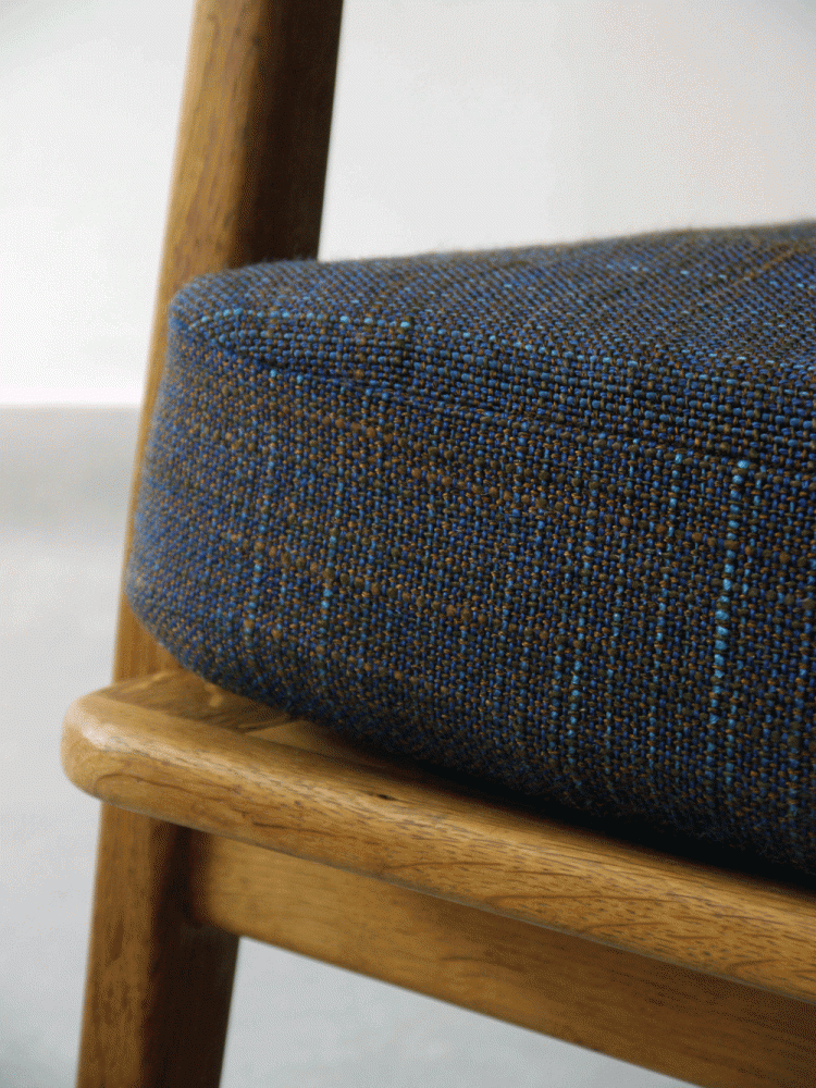 Danish – Cigar Style Two Seat Sofa