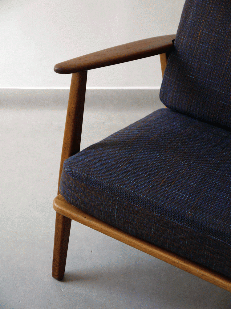 Danish – Cigar Style Two Seat Sofa