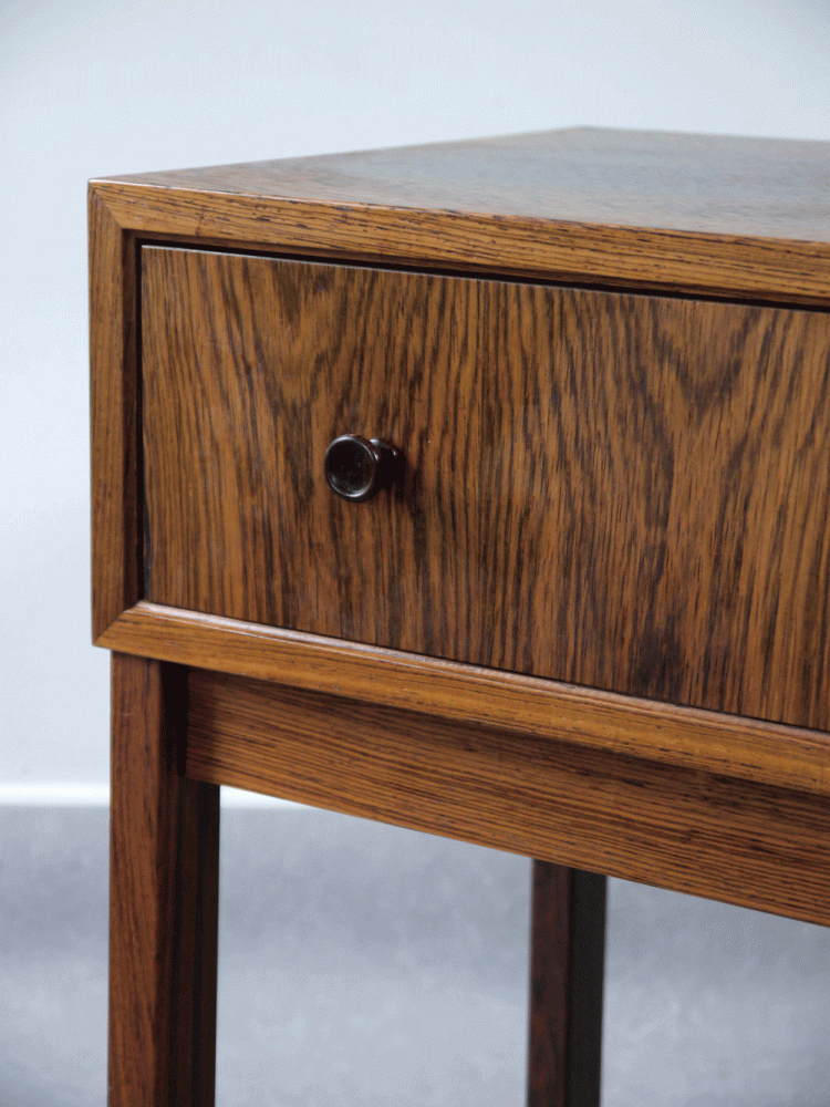 Danish – Rosewood Side Table with Drawer