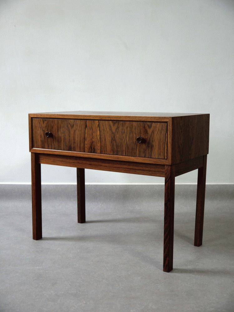 Danish – Rosewood Side Table with Drawer