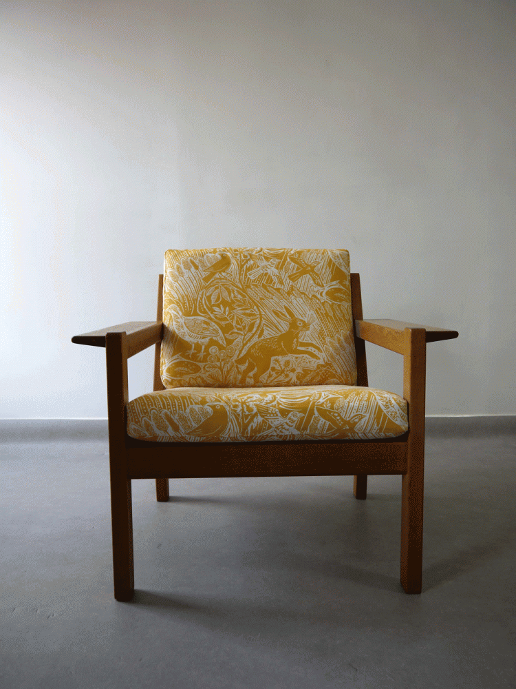 Hans Wegner Style – Pair of Easy Chairs