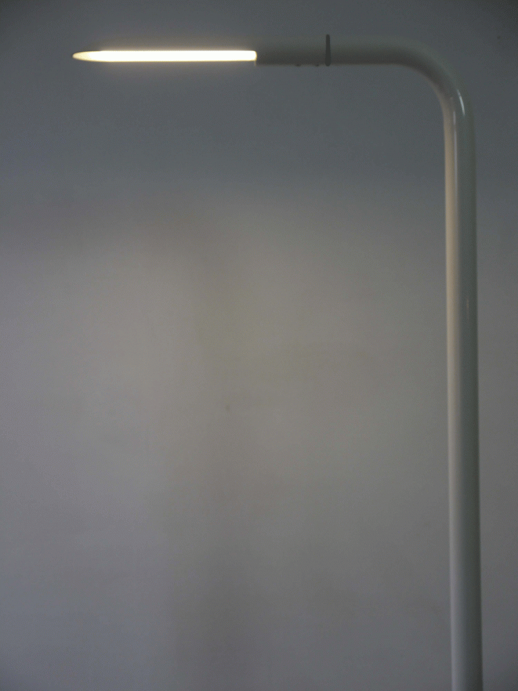 Italian – L Shaped Fluorescent Floor Light