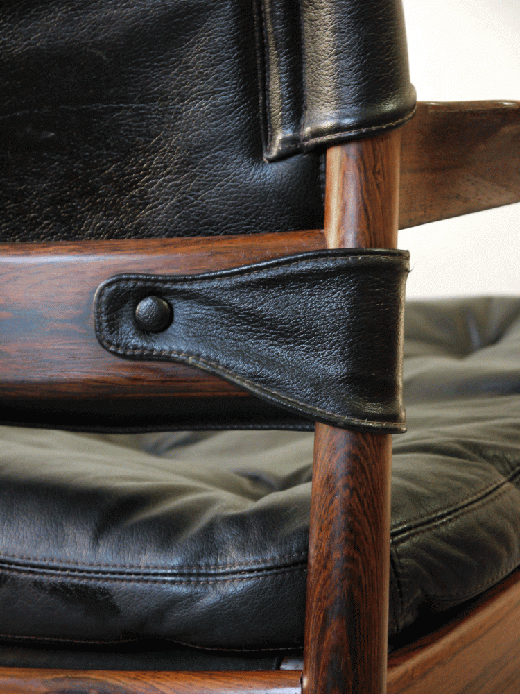 Gunner Mystrand – Rosewood and Leather Sofa