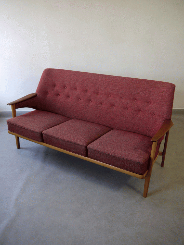 Finn Juhl style – Three Seat Sofa