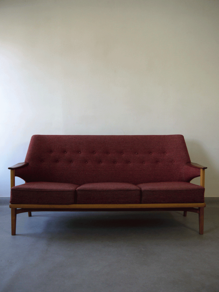 Finn Juhl style – Three Seat Sofa