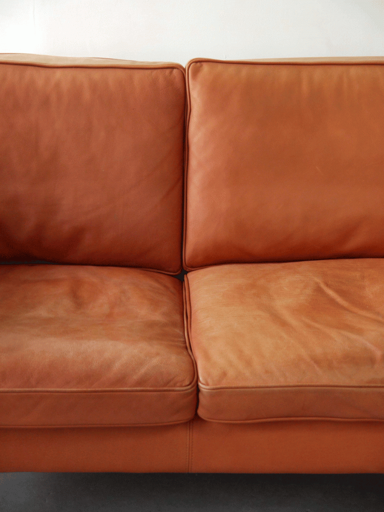 Stouby – Light Tan Two Seat Sofa