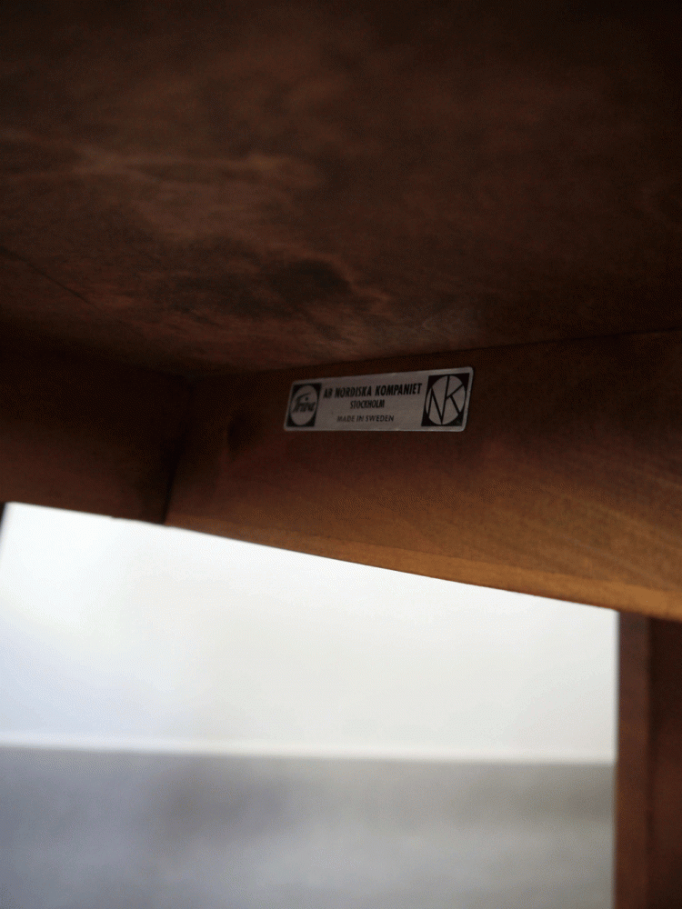 AB Nordiska – Swedish Mahogany Side Table