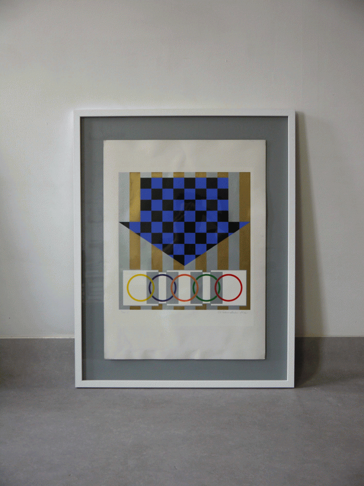 Ole Folmer Hansen – Olympic Lithograph I