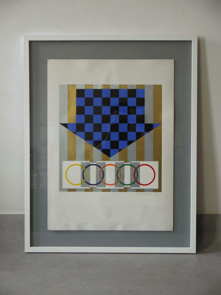 Ole Folmer Hansen – Olympic Lithograph I