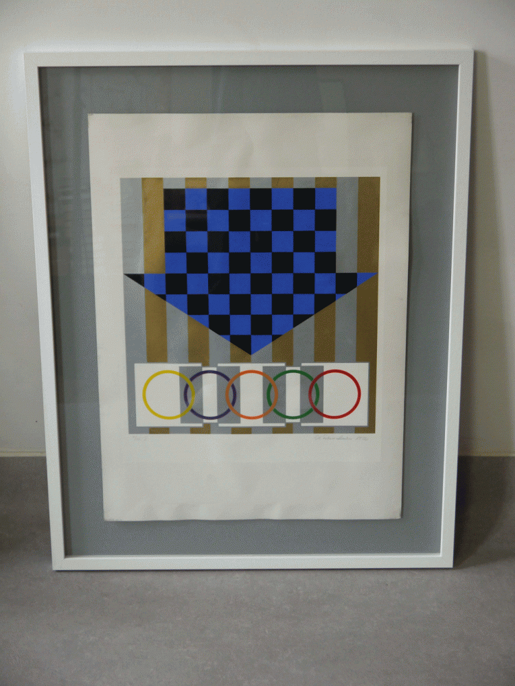 Ole Folmer Hansen – Olympic Lithograph I