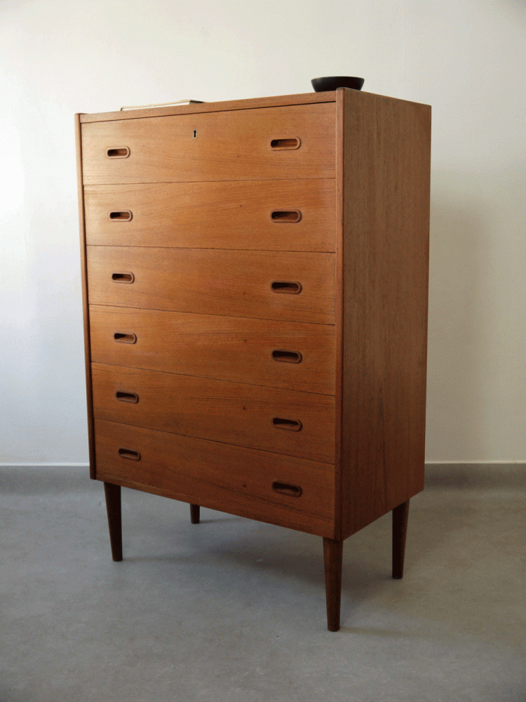 Danish – Large Tall Drawer Unit
