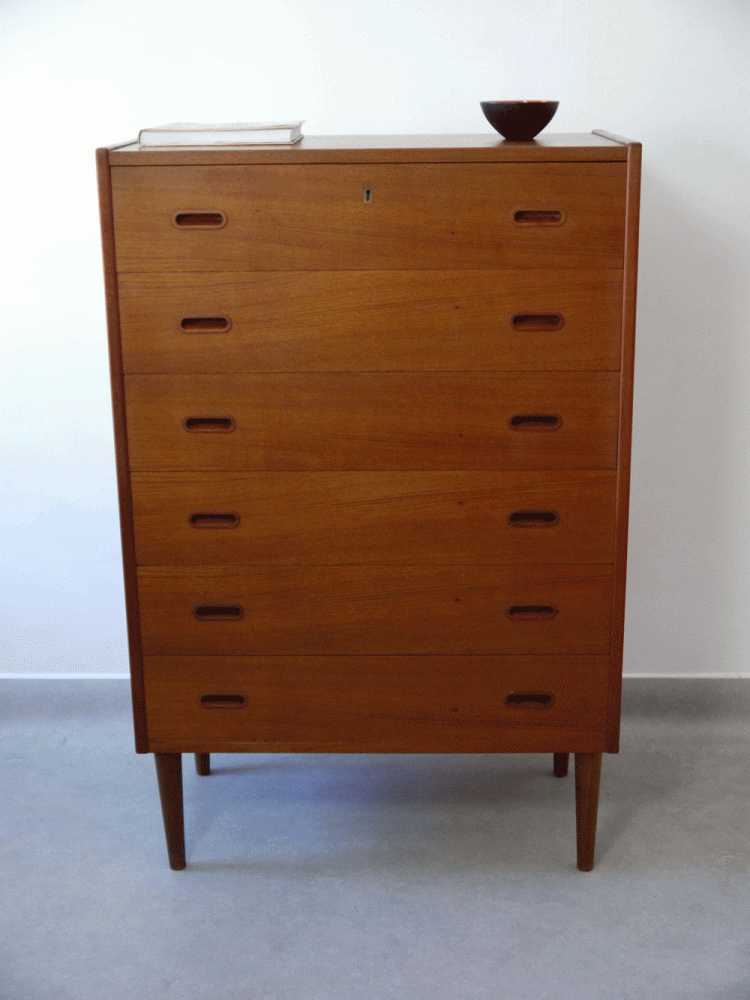 Danish – Large Tall Drawer Unit
