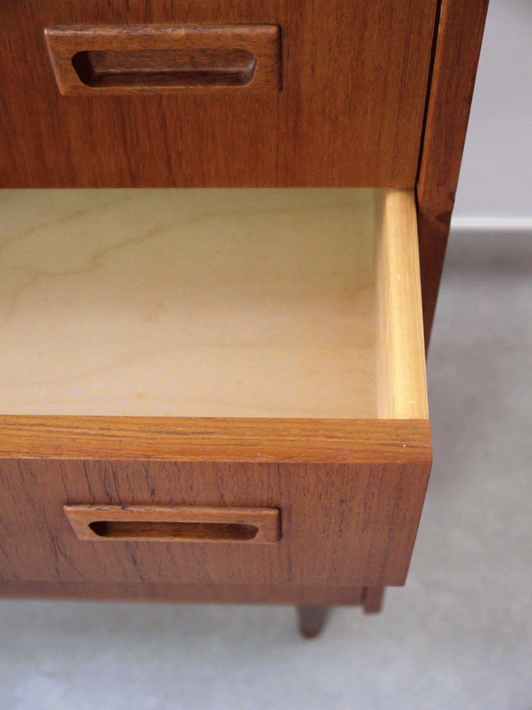 Danish – Teak Tall Drawer Unit