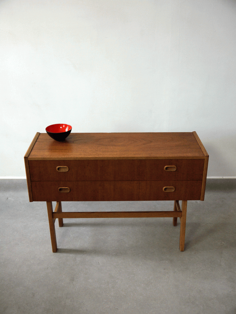 AB Carlstrom – Teak Console Drawer Unit