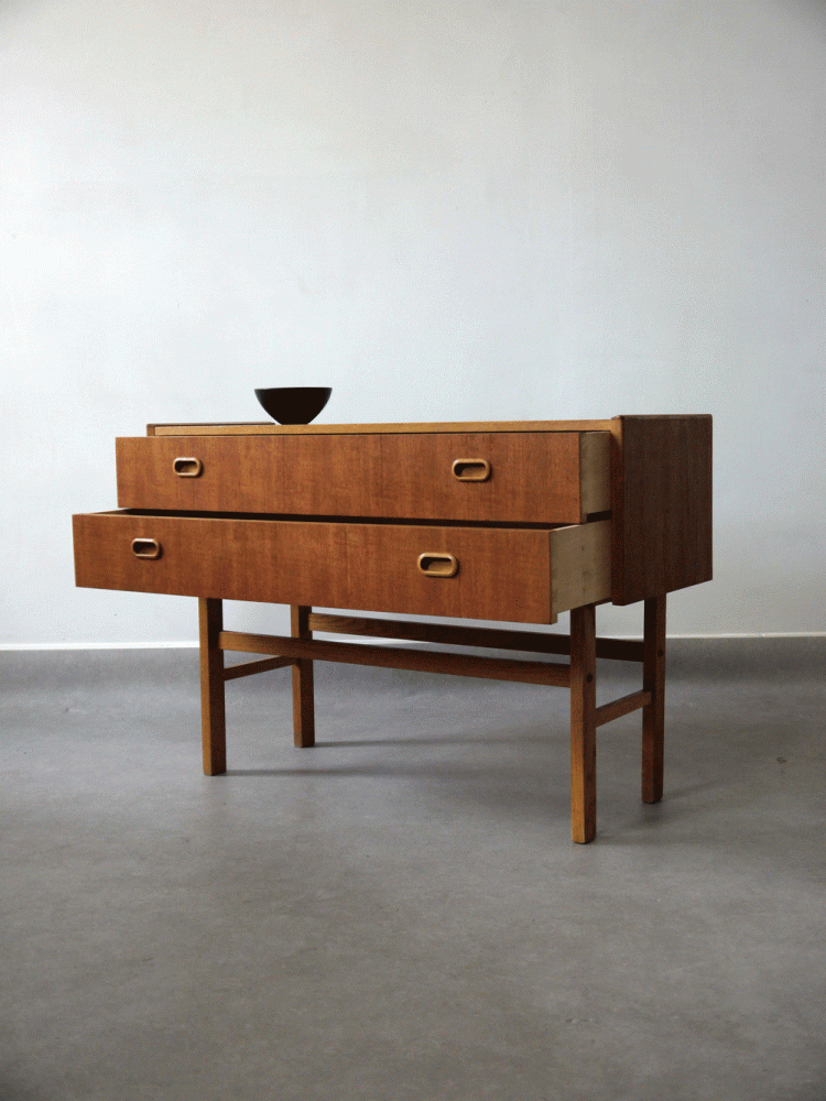 AB Carlstrom – Teak Console Drawer Unit