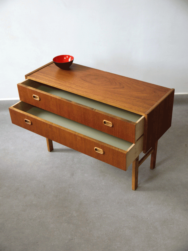 AB Carlstrom – Teak Console Drawer Unit