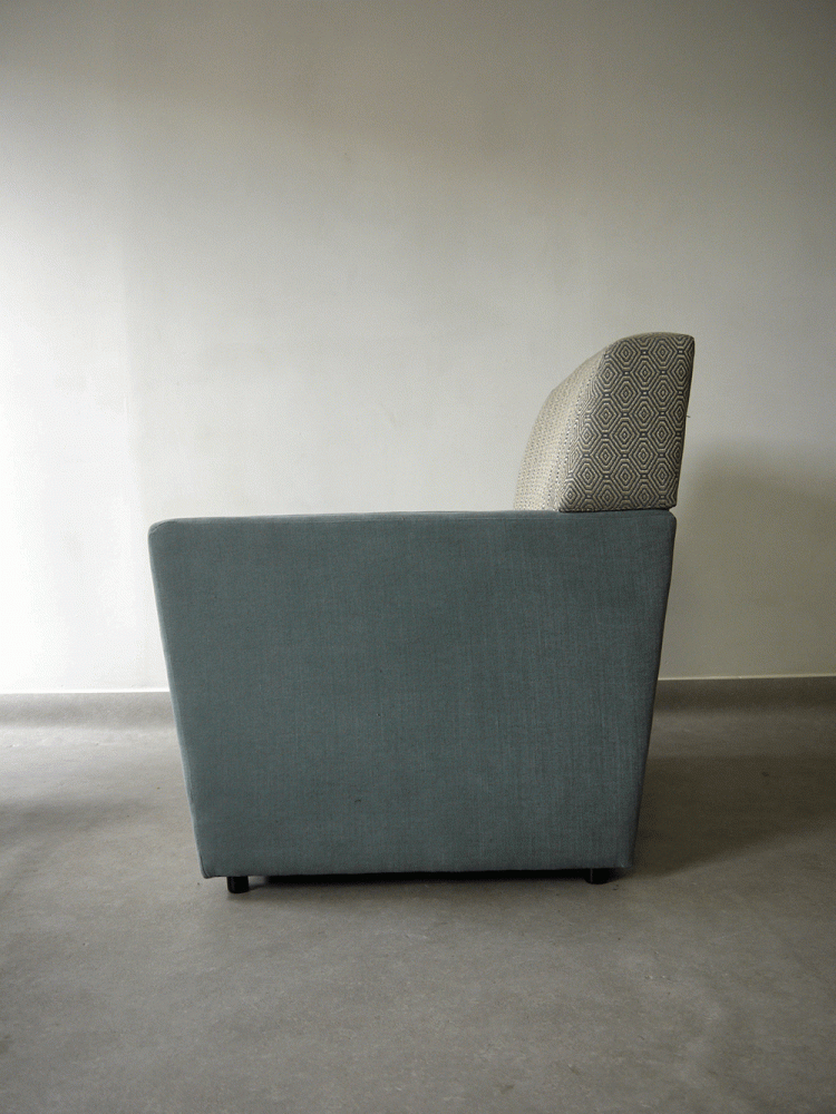 Edward Wormley Style – Pair of Interlocking Lounge Chairs