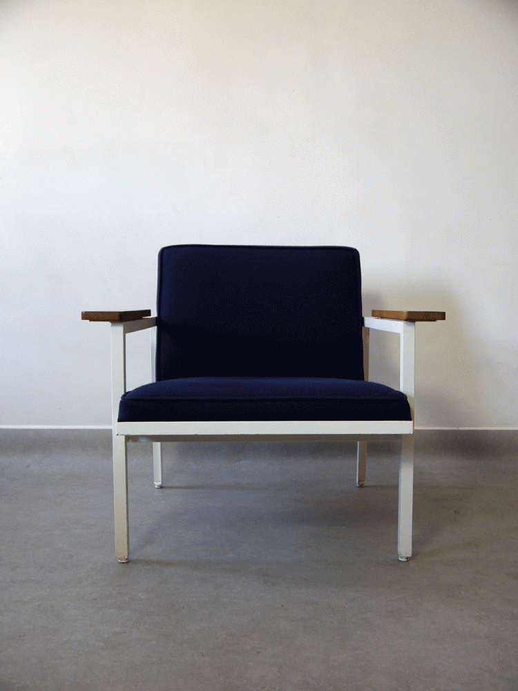 George Nelson – Steel Frame Lounge Chair
