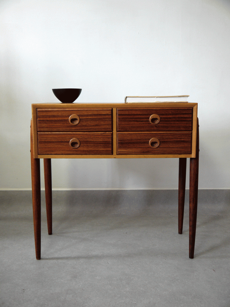 Danish – Four Drawer Console Unit