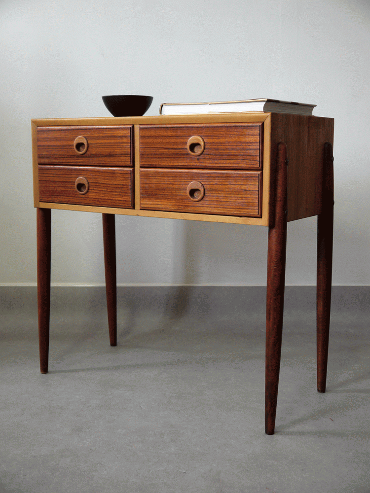 Danish – Four Drawer Console Unit