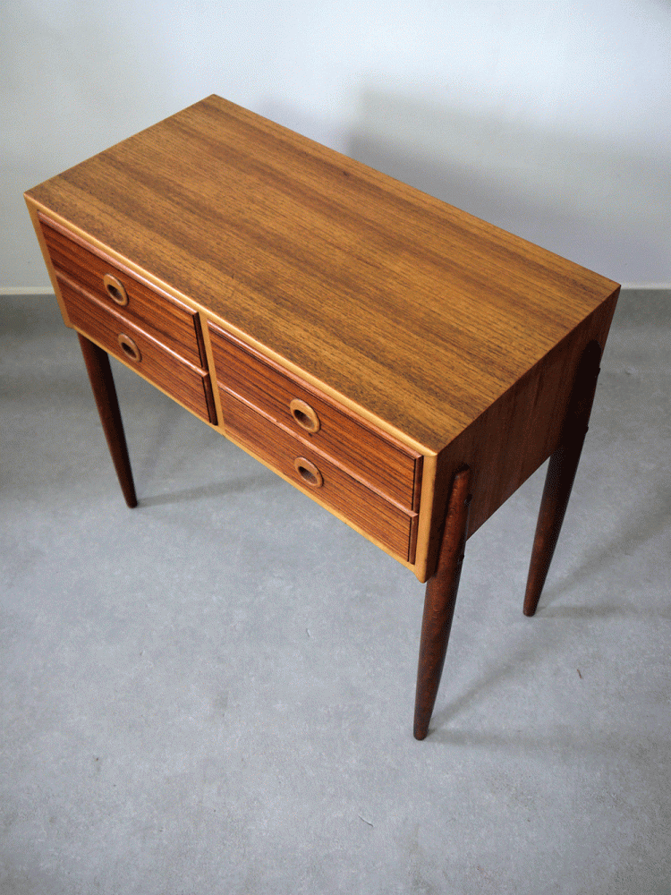 Danish – Four Drawer Console Unit