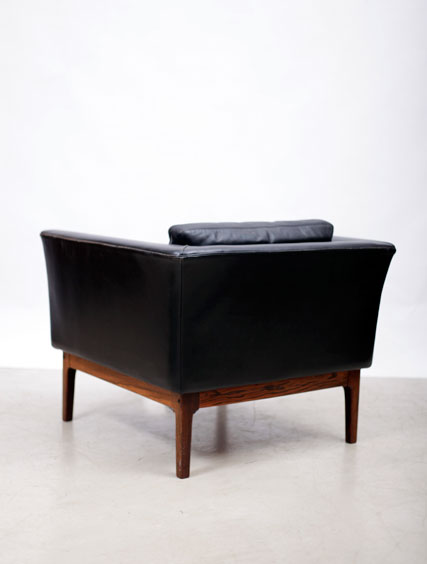 Pair – Leather Easy Chairs