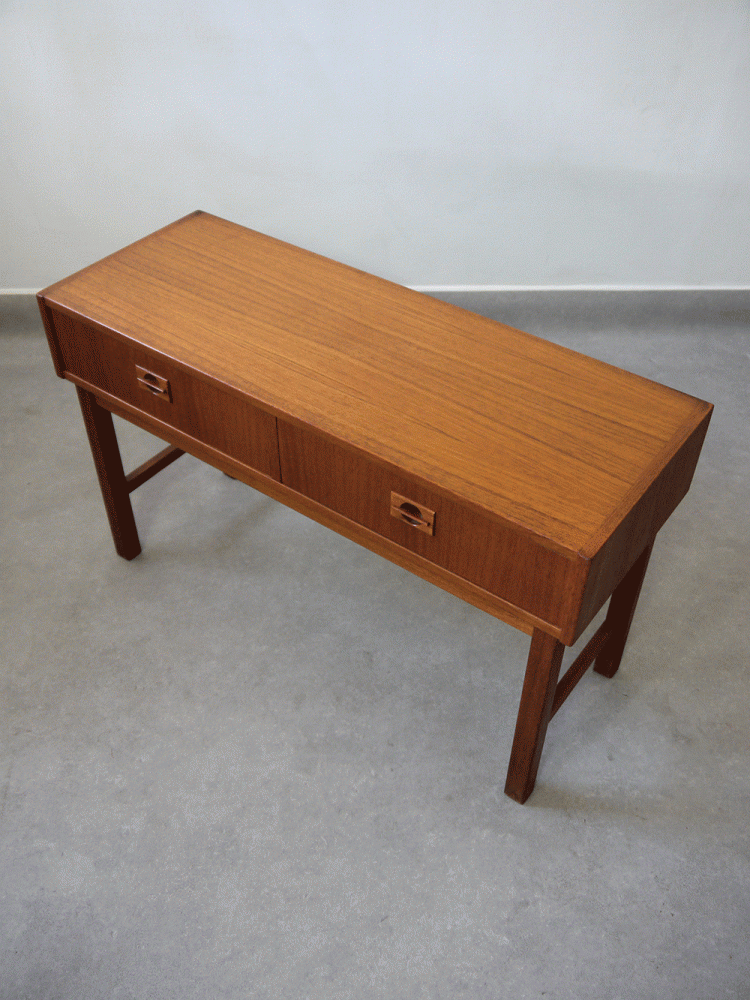 Danish – Two Drawer Console Unit