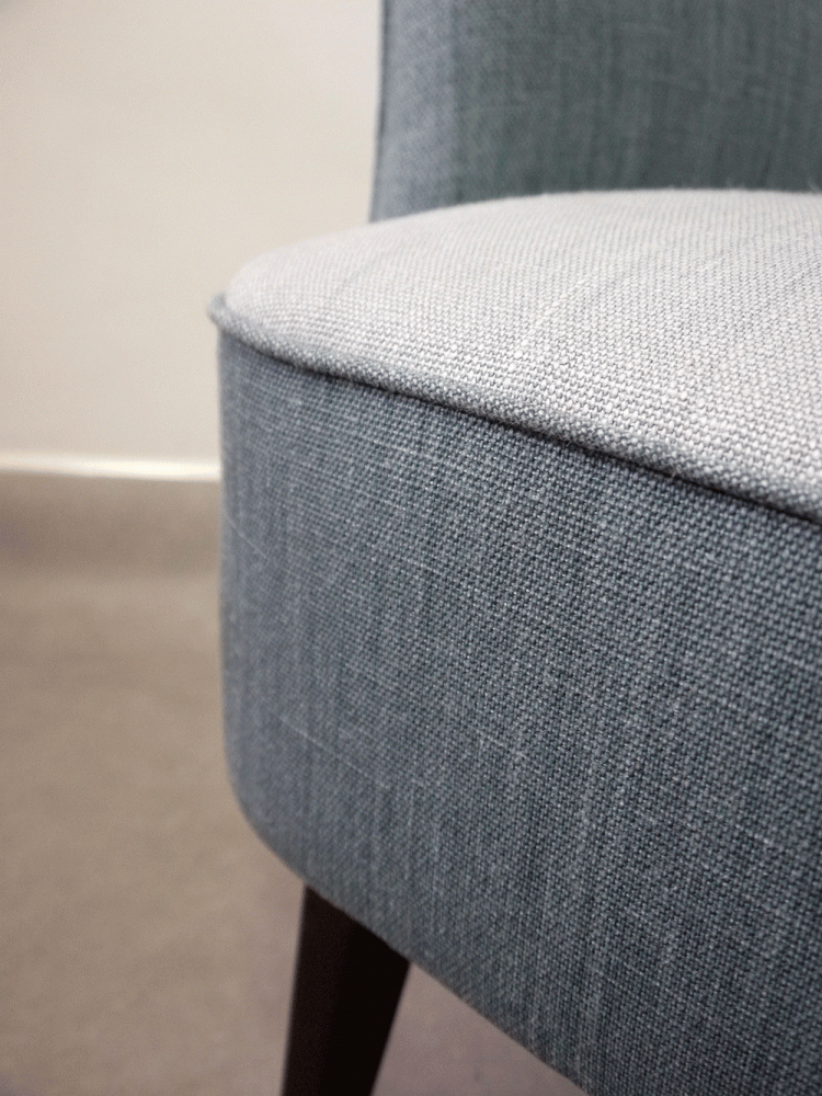 Finn Juhl Style – Curved Upholstered Sofa