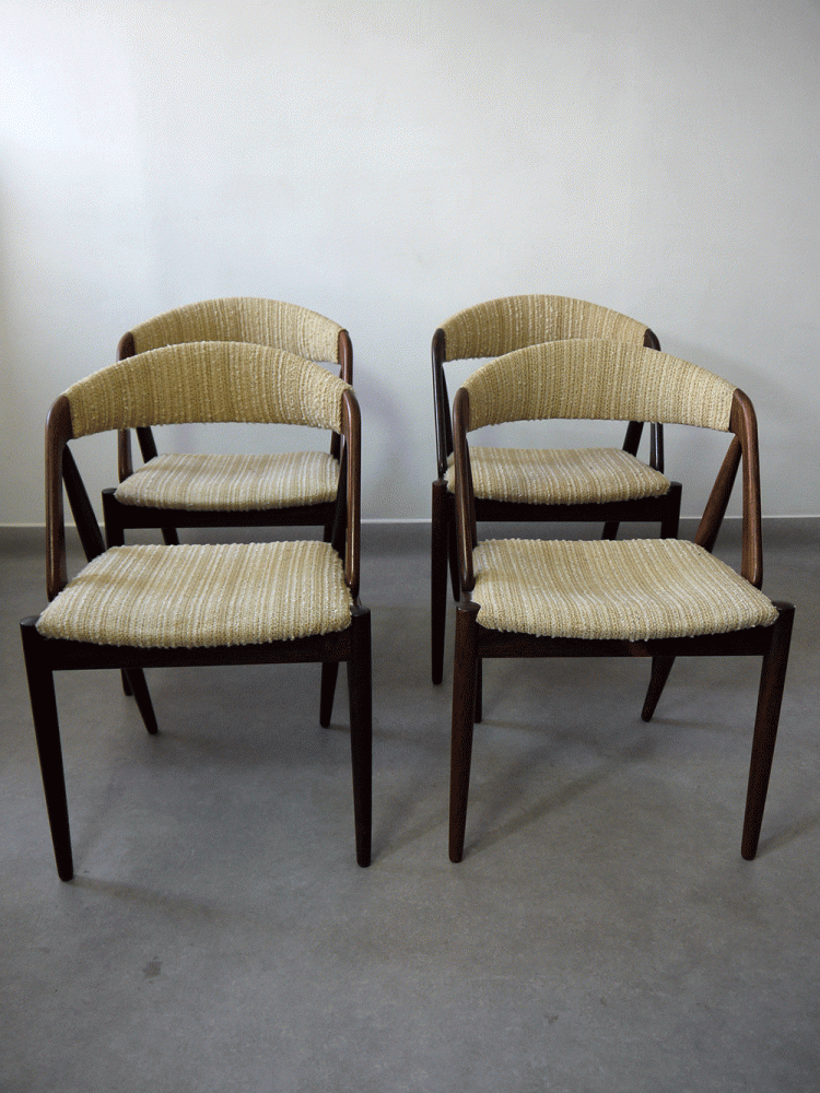 Kai Kristiansen – Set of Four Rosewood Dining Chairs