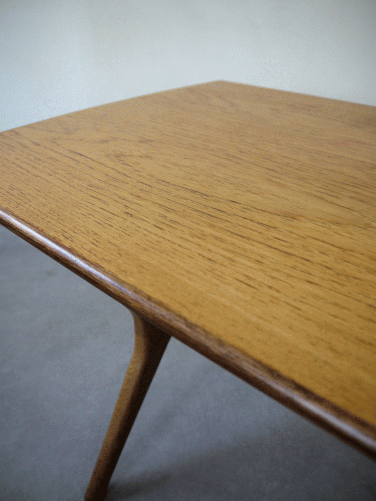 J O Carlssons – Swedish Oak and Brass Coffee Table