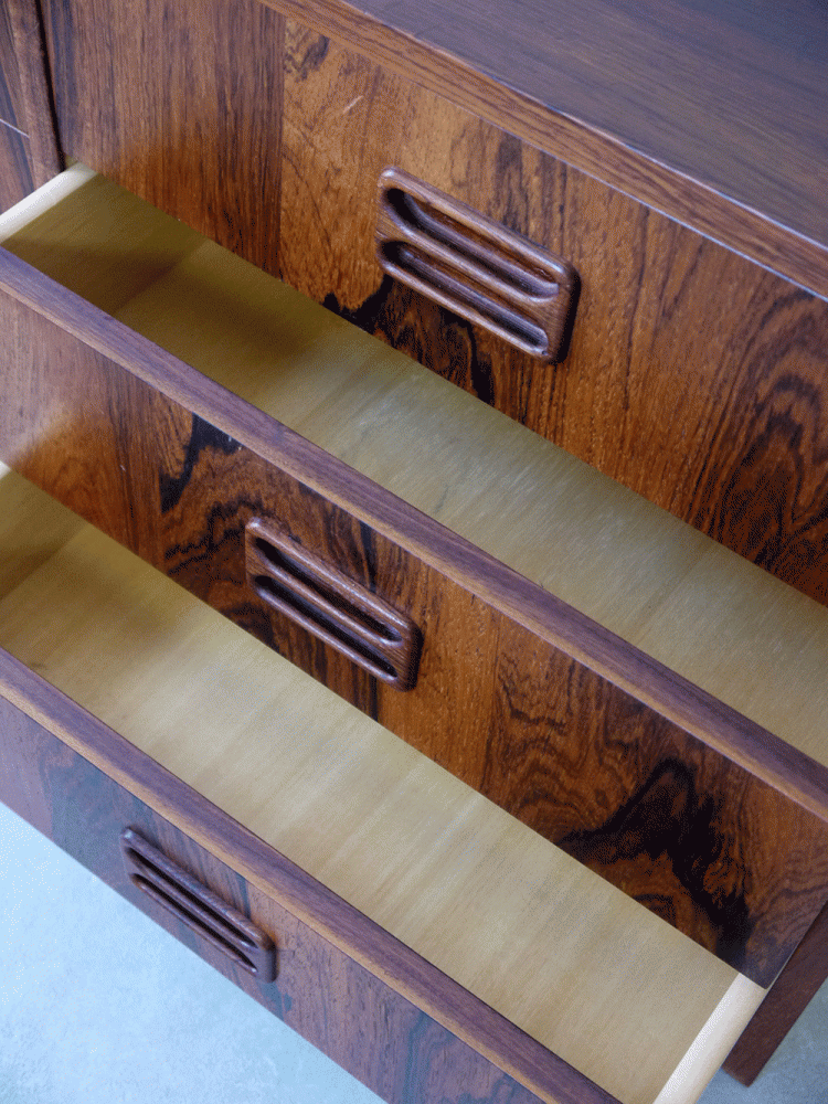 Danish – Rosewood Low Drawer Unit
