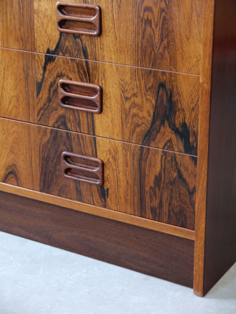 Danish – Rosewood Low Drawer Unit