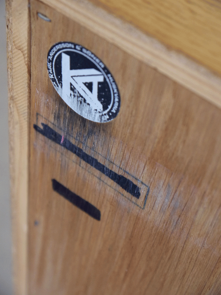 Karl Anderssen – Low Oak Drawer Unit