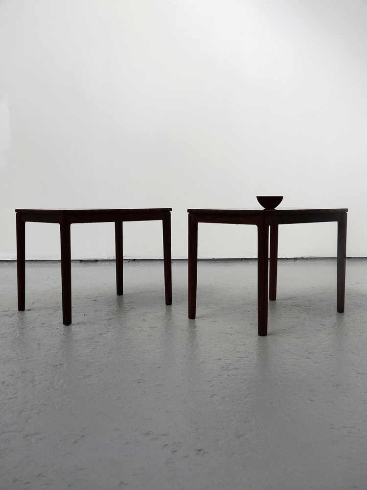 Swedish – Pair of Rosewood Side Tables