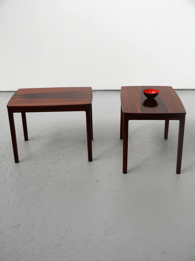 Swedish – Pair of Rosewood Side Tables