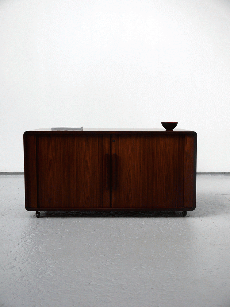 Drylund – Tambour Door Rosewood Cabinet