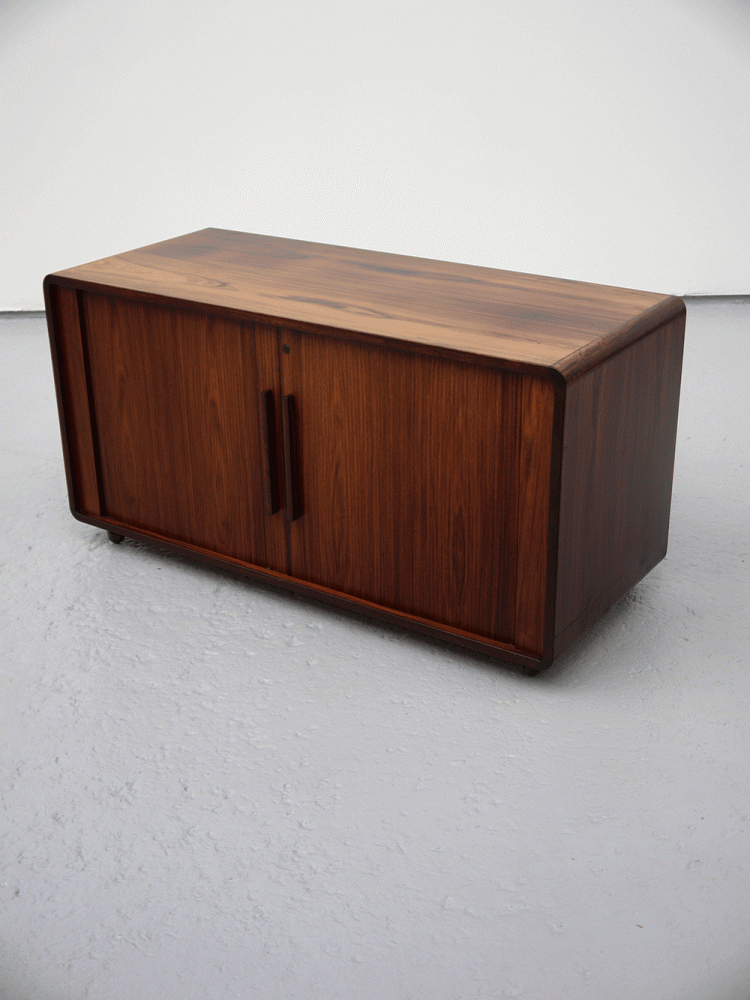 Drylund – Tambour Door Rosewood Cabinet