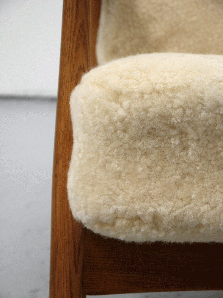 Danish – Sheep Skin Lounge Chair