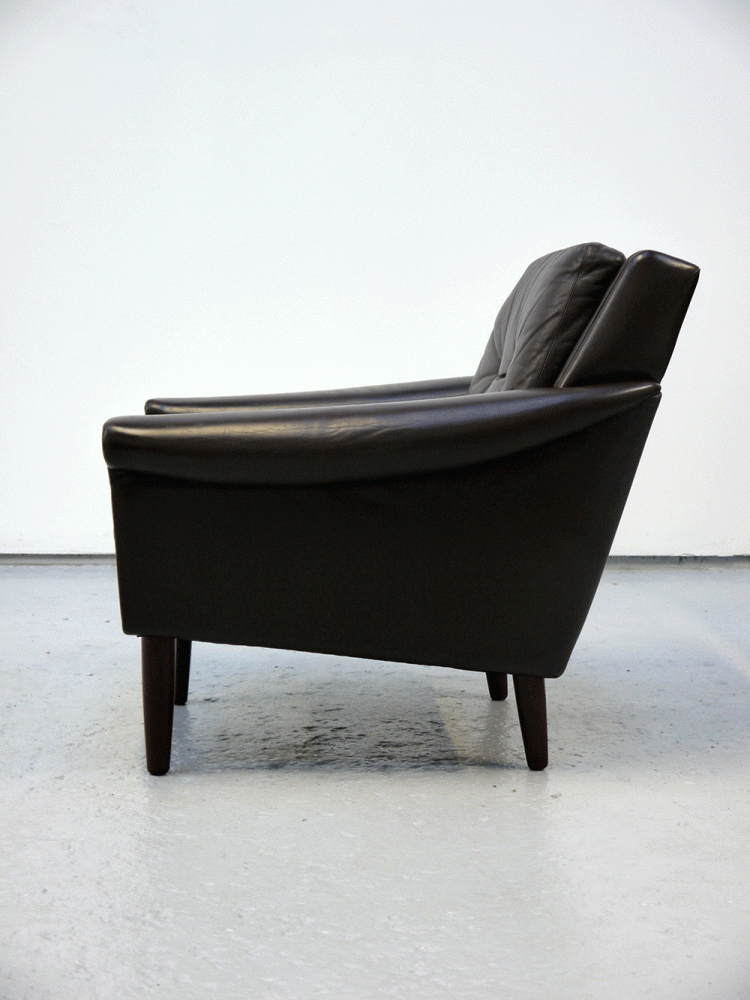 Illum Wikkelso Style – Leather Lounge Chair