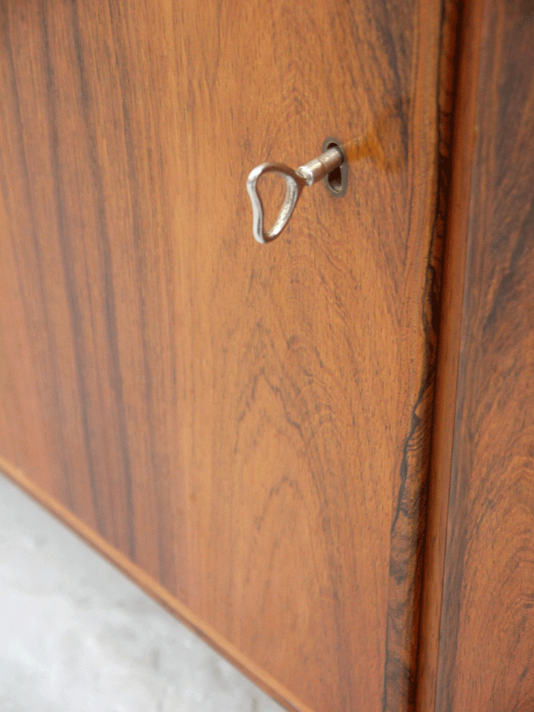 Poul Hundevad – Lockable Rosewood Sideboard