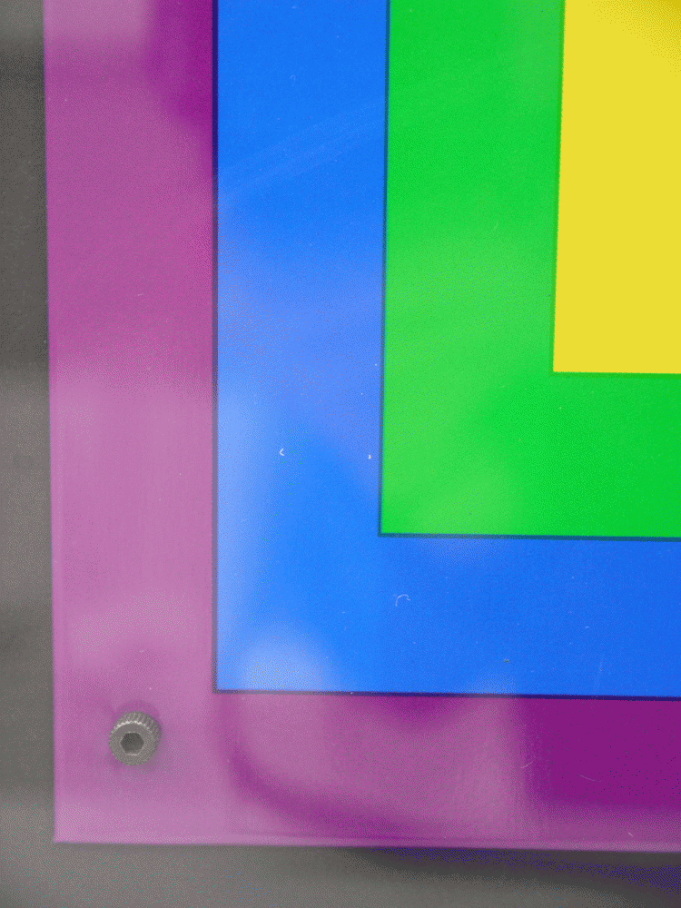 Sir Peter Blake – Framed Lithograph on Tin “Bobbie Rainbow”