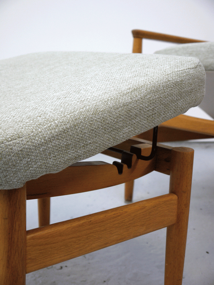 Swedish – Reclining Chair and Ottoman