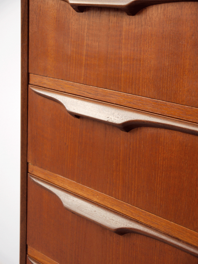 Danish – Large Teak Tall Drawer Unit