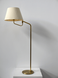Swedish – Solid Brass Floor Lamp