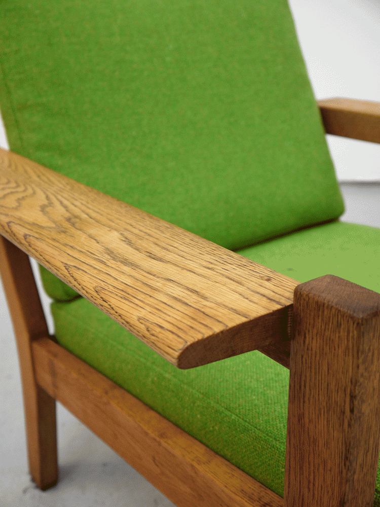 Borge Mogensen – Fredericia 227 Oak Lounge Chairs