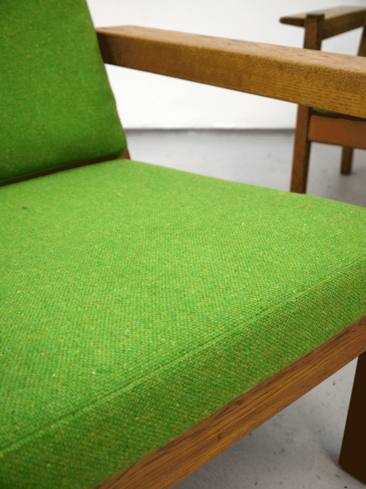 Borge Mogensen – Fredericia 227 Oak Lounge Chairs