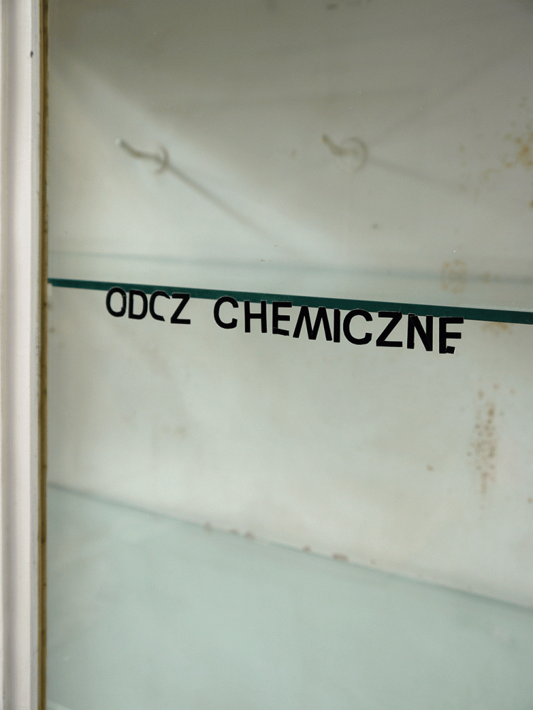 European – Vintage Hospital Medical Cabinet