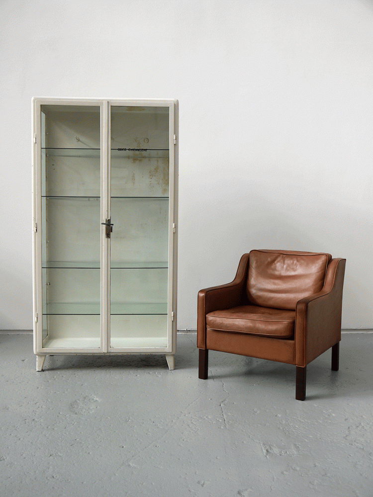 European – Vintage Hospital Medical Cabinet