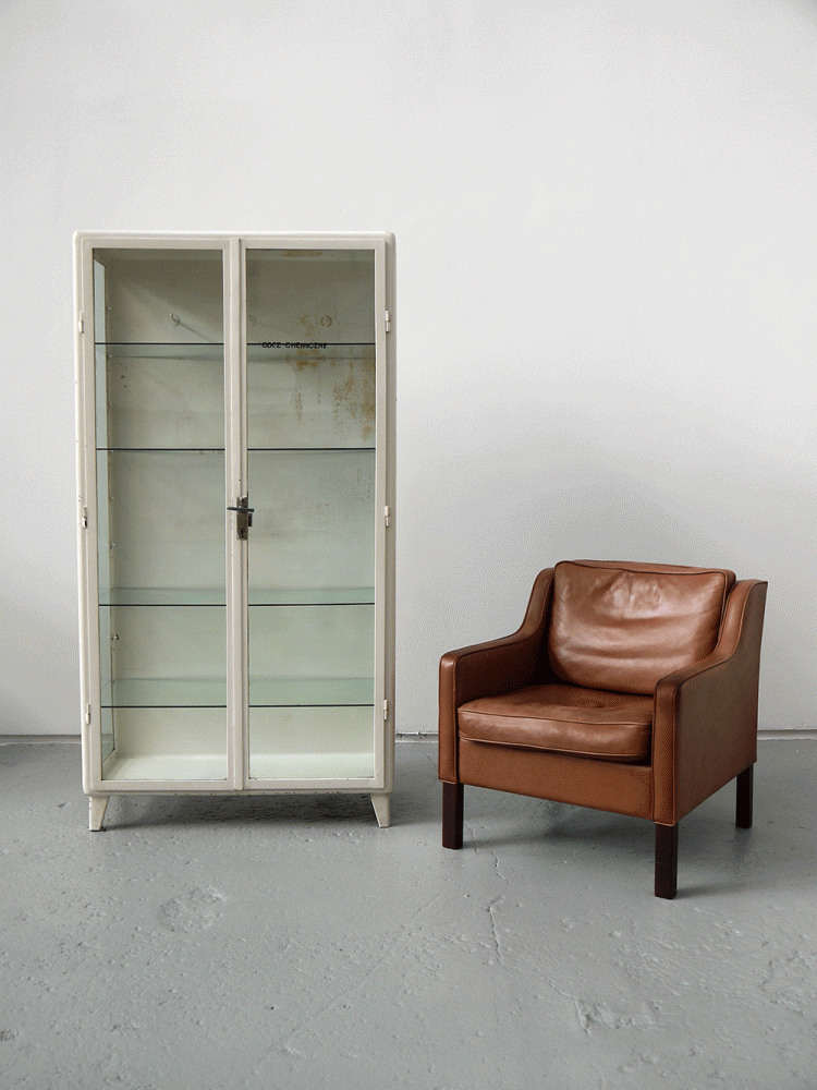 European – Vintage Hospital Medical Cabinet