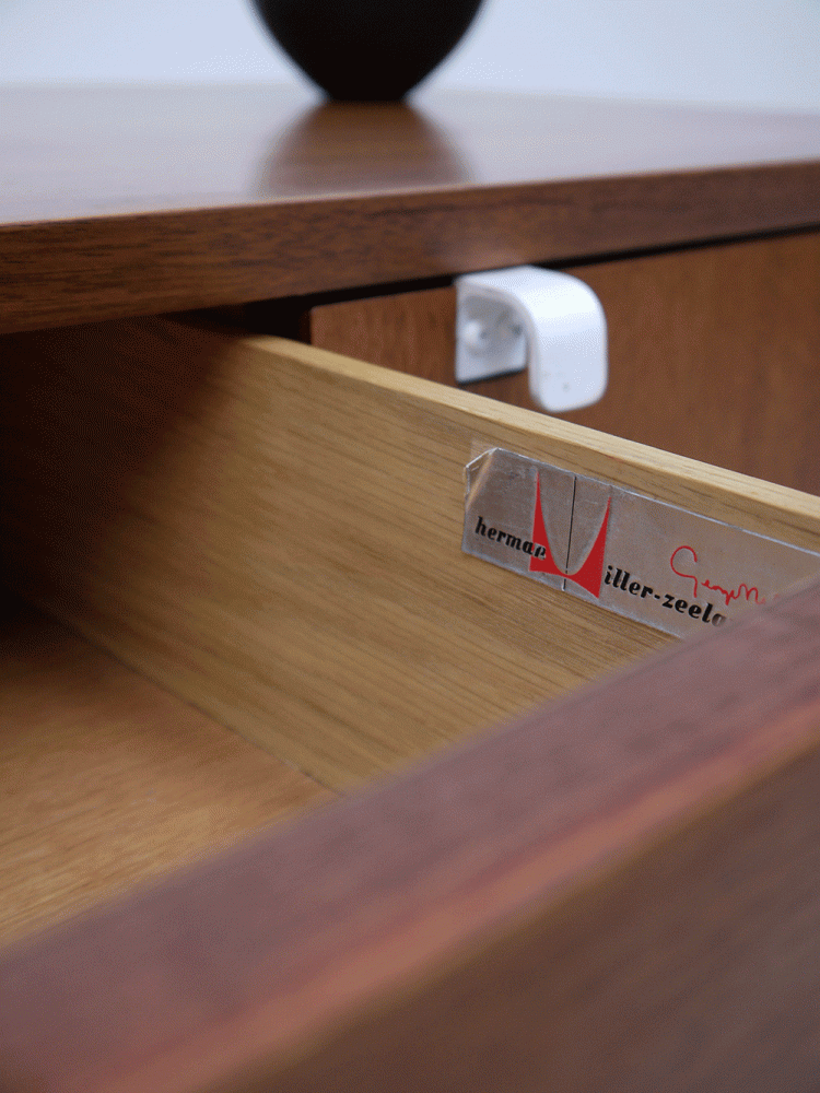 George Nelson – Walnut Credenza for Herman Miller